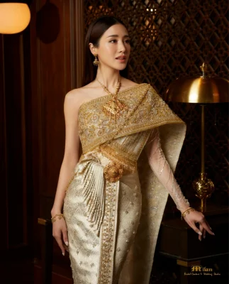 Thai wedding dress Pimmprapa