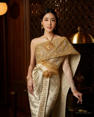 Thai wedding dress Pimmprapa