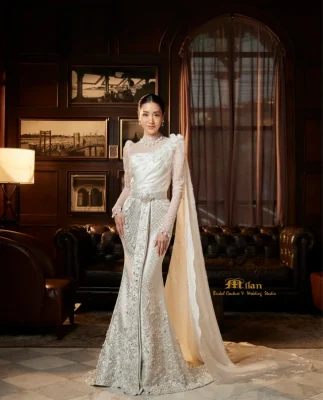 Thai wedding dress Pimmprapa