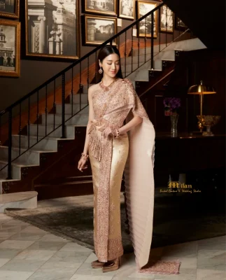 Thai wedding dress Pimmprapa