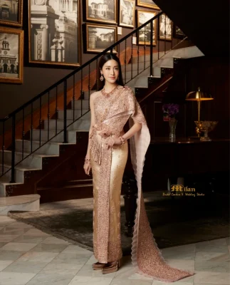 Thai wedding dress Pimmprapa