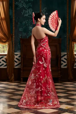 Chinese Tea Ceremony Wedding Dress