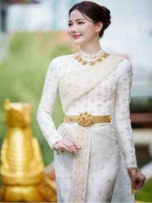 Thai Siwalai Bridal – Ivory Pearl Gold