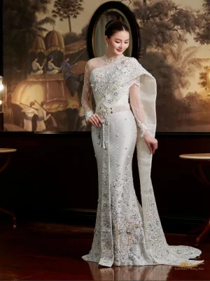 Modern Thai Mermaid – Ice Silver White