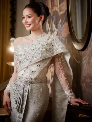 Modern Thai Mermaid – Ice Silver White